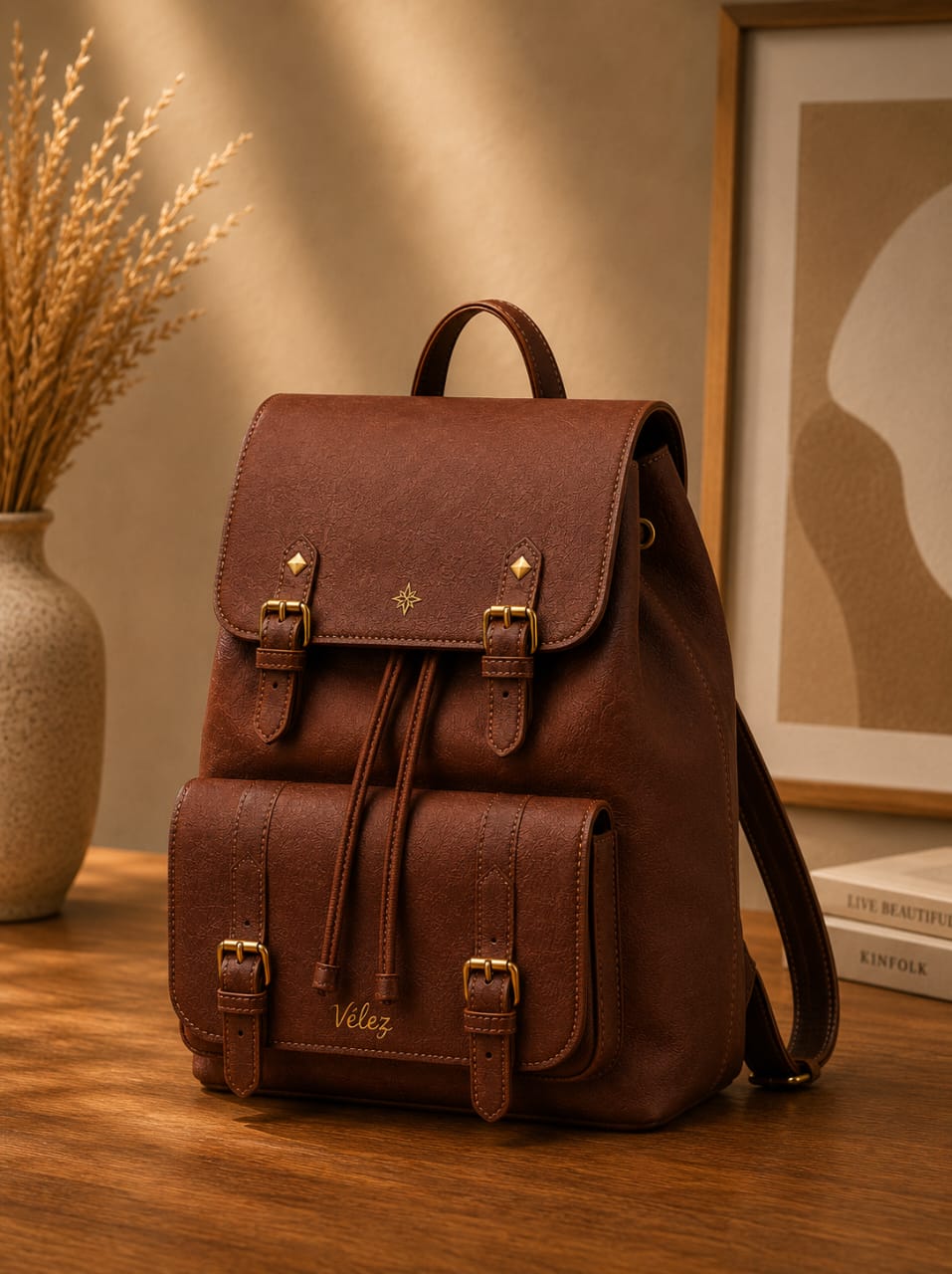 Morral Vélez Unisex de Cuero - Lanzamiento Exclusivo Con 80% de Descuento 🎁